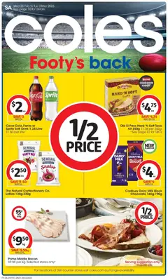 Preview of catalogue Catalogue SA from shop Coles valid 25/02/2026