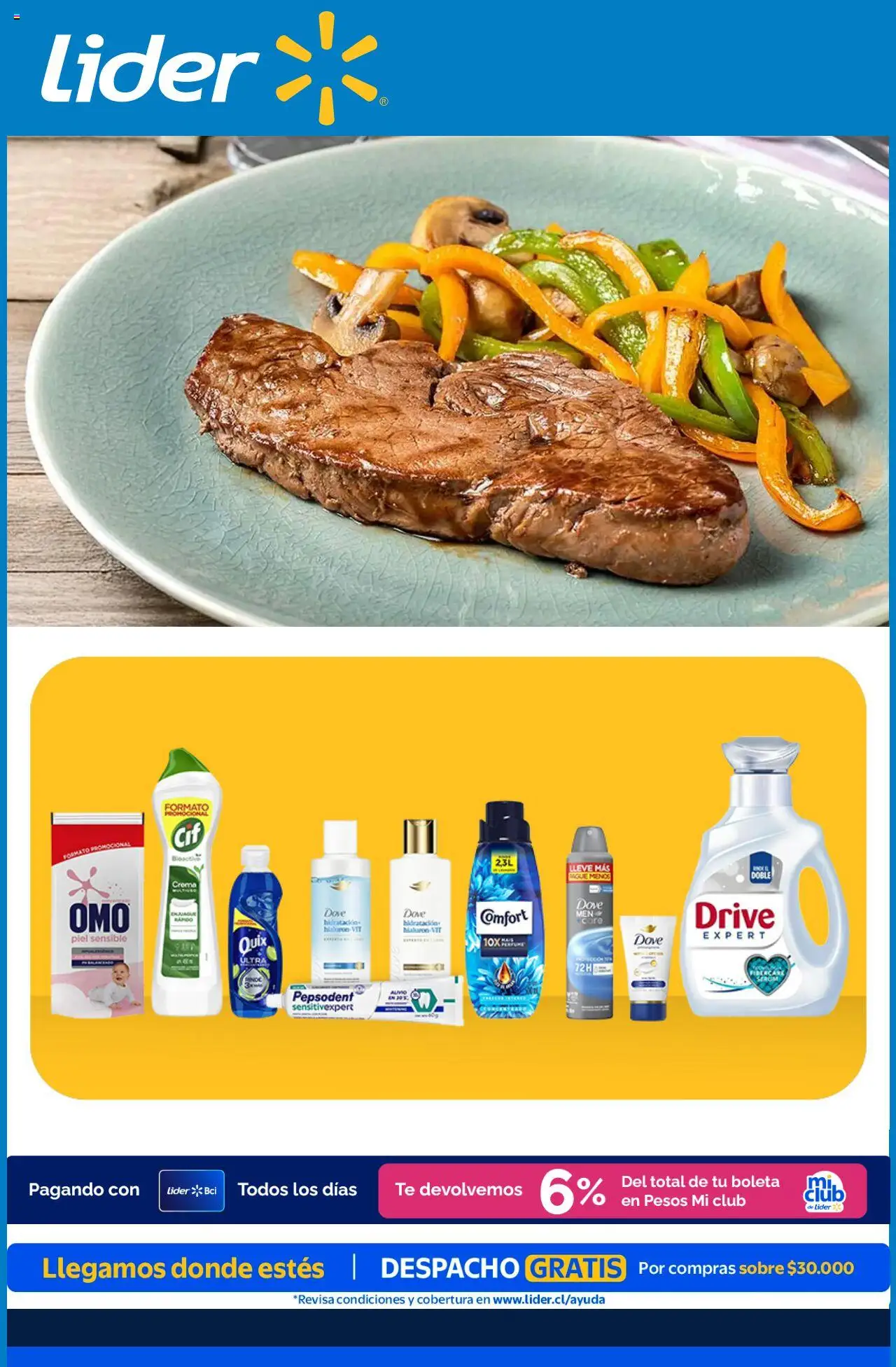 Folleto de la tienda Lider válido desde el 09.10.2025 - Té, Serum, Sobre