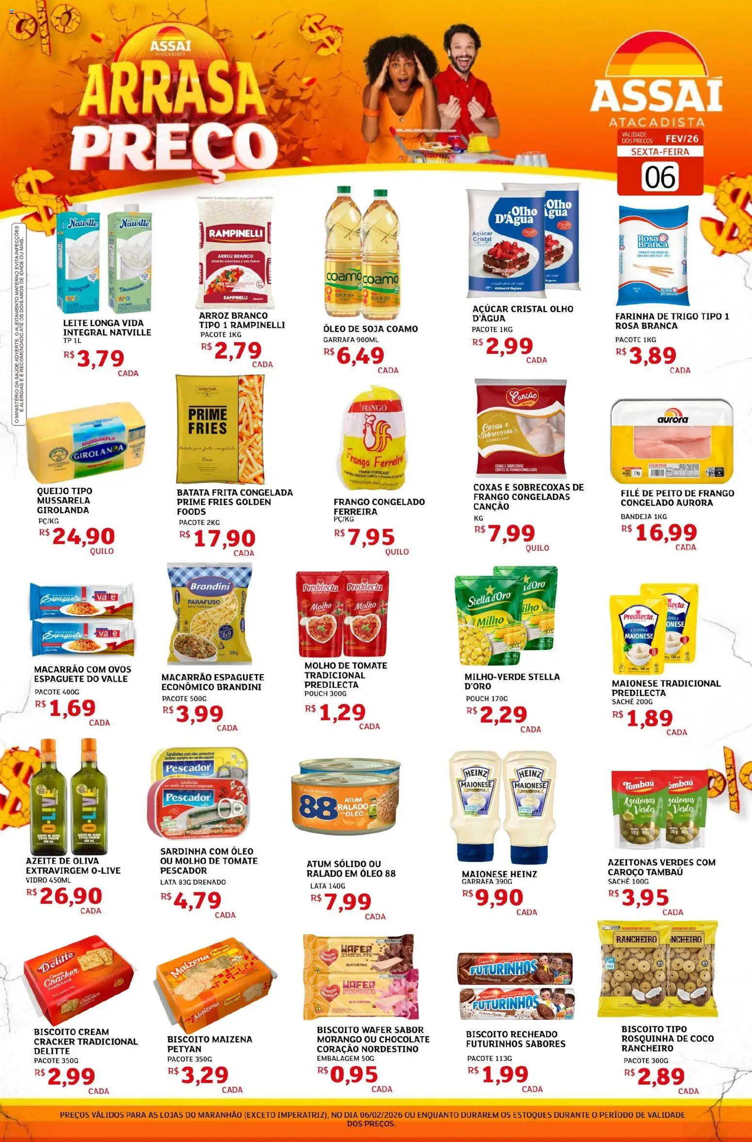 Pré-Visualização do folheto "Encarte - MA" da loja Assaí Atacadista válido a partir de 06/02/2026