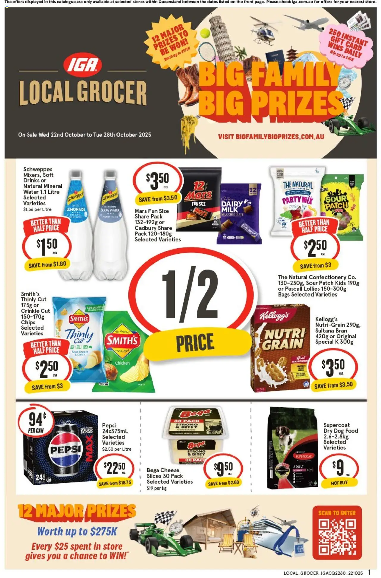 IGA catalogue valid from 22/10/2025 - page 1