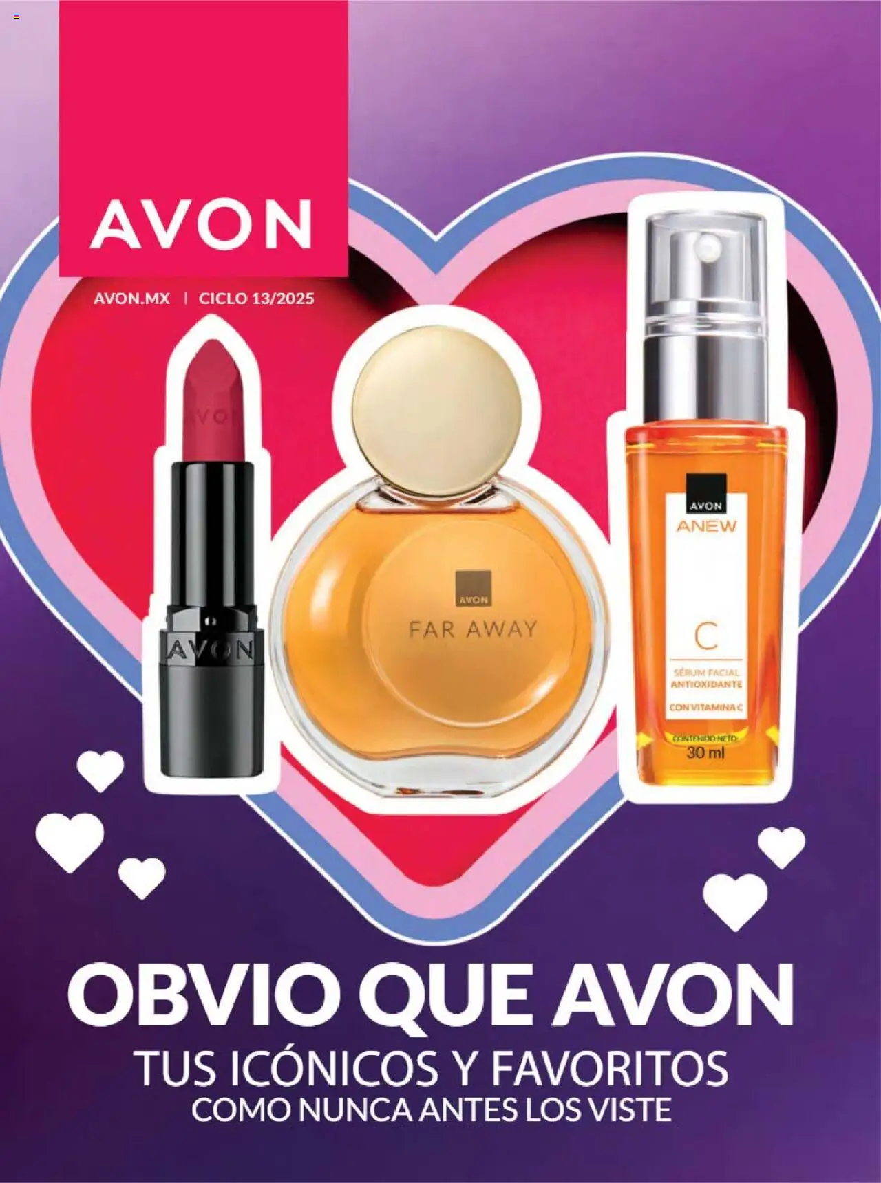 Campaña 13 2025 AVON y sus promociones válidas desde el 09/08/2025 - Número de página 1