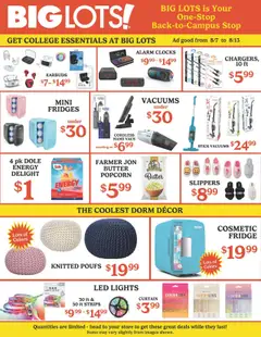Ad Preview of Big Lots Weekly Ad from 08/07/2025