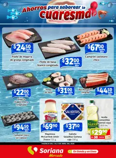 Vista previa las ofertas de la tienda Soriana - Soriana Fin de Semana Mercado: Saltillo y Torreón desde el 03/04/2026 