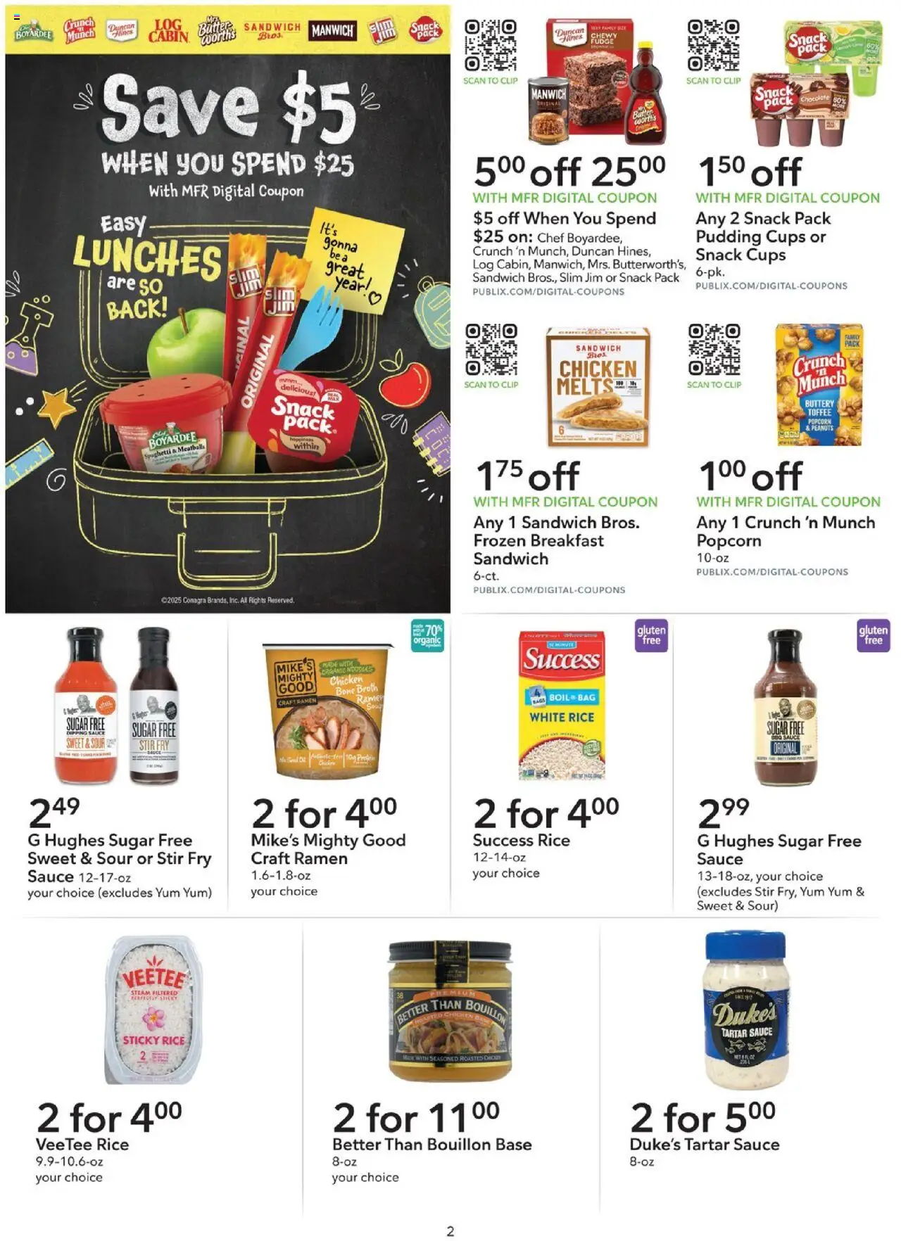 Publix Weekly ad from (08/23/2025) - Ad this week, Flyer - Page number 2
