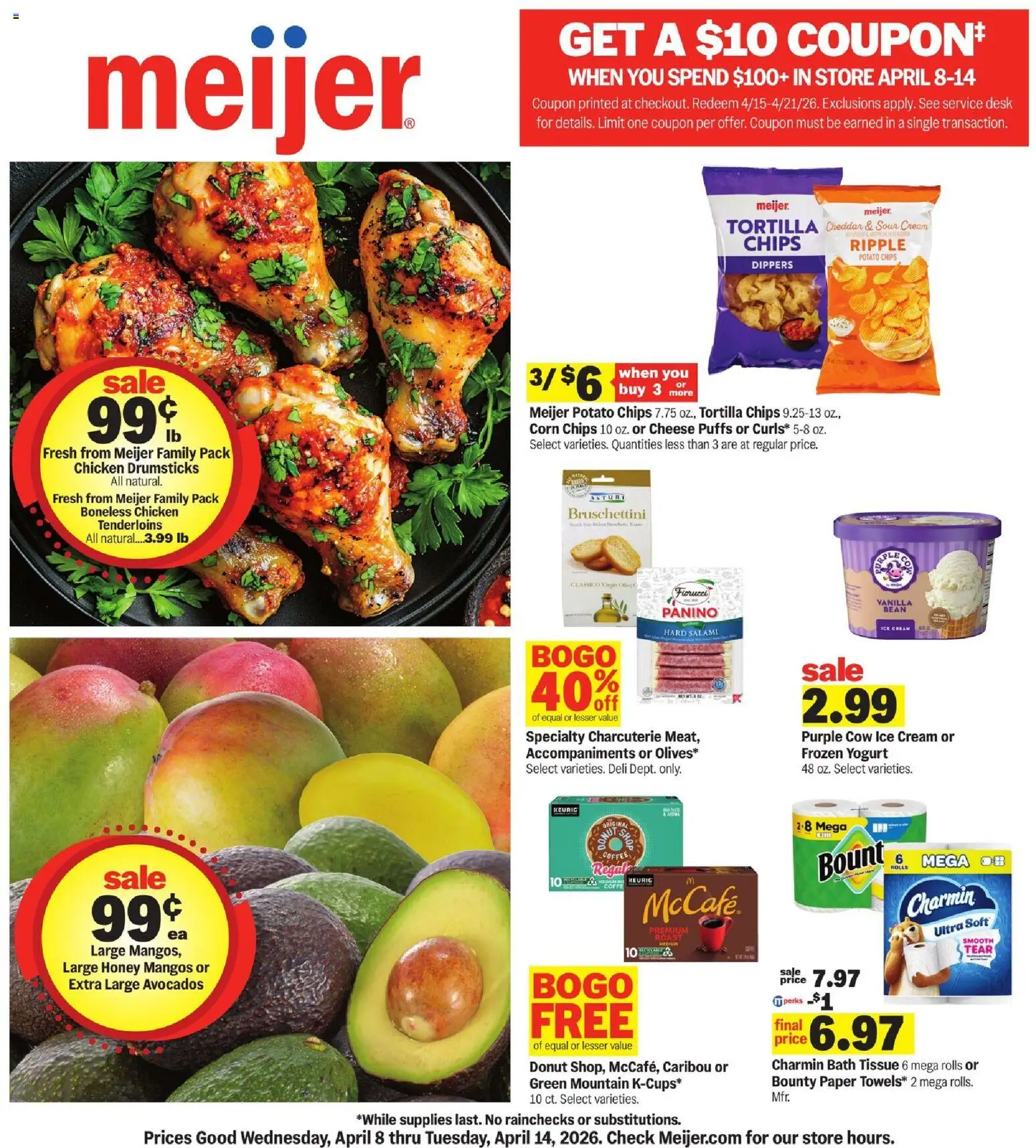 Ad Preview of Meijer Meijer Weekly Ad from 04/08/2026