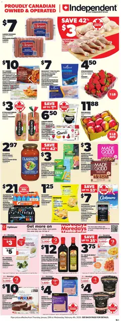 Un aperçu du dépliant Weekly Flyer - NS du magasin Independent Grocer est valide à partir 29 janv. 2026