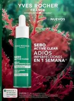 Vista previa las ofertas de la tienda Yves Rocher - Campaña 11 2025 desde el 05/08/2025 
