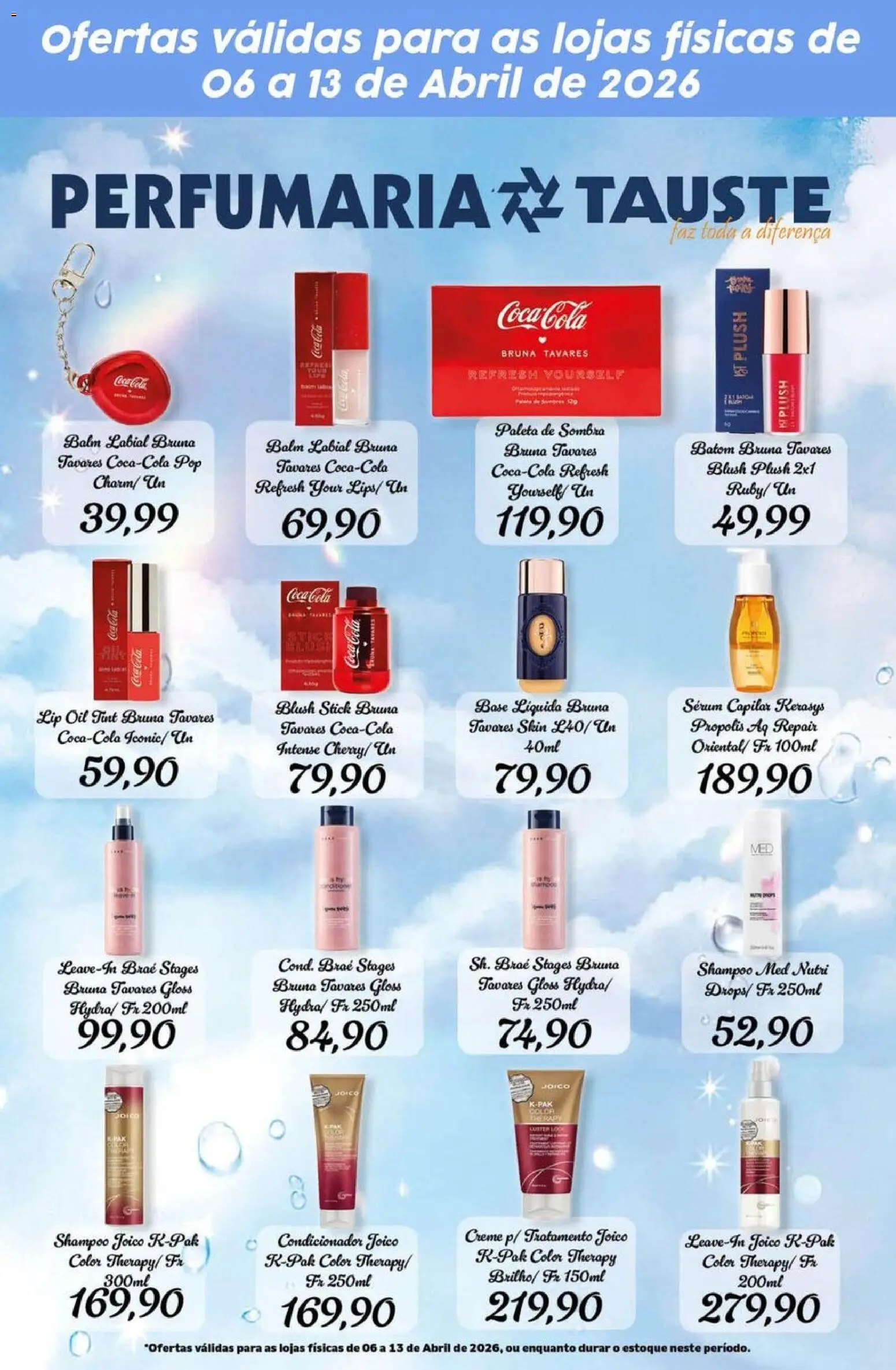 Pré-Visualização do folheto "Tauste ofertas Perfumaria" da loja Tauste válido a partir de 06/04/2026