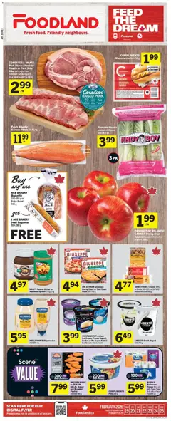 Un aperçu du dépliant Weekly Flyer - NS du magasin Foodland est valide à partir 19 févr. 2026