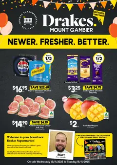 Preview of catalogue Mount Gambier from shop Drakes valid 12/11/2025