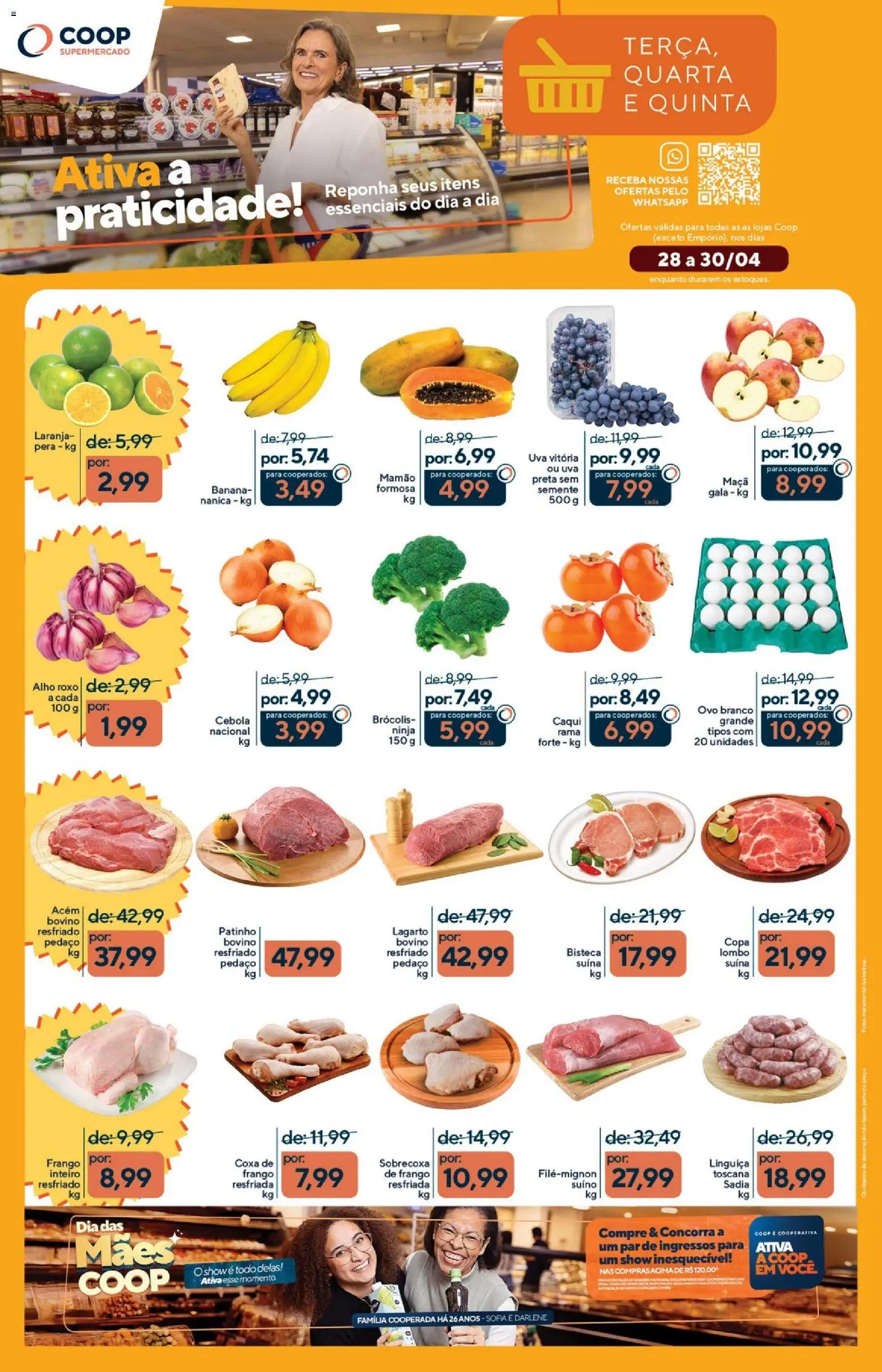 Pré-Visualização do folheto "Coop ofertas Terça a Quinta" da loja Coop válido a partir de 28/04/2026