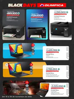  Vista previa del prospecto Black Friday del almacen Olímpica válida del 19/11/2025 al 30/11/2025 | Página: 6