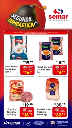 Pré-Visualização do folheto "Ofertas da semana" da loja Semar Supermercado válido a partir de 08/09/2025