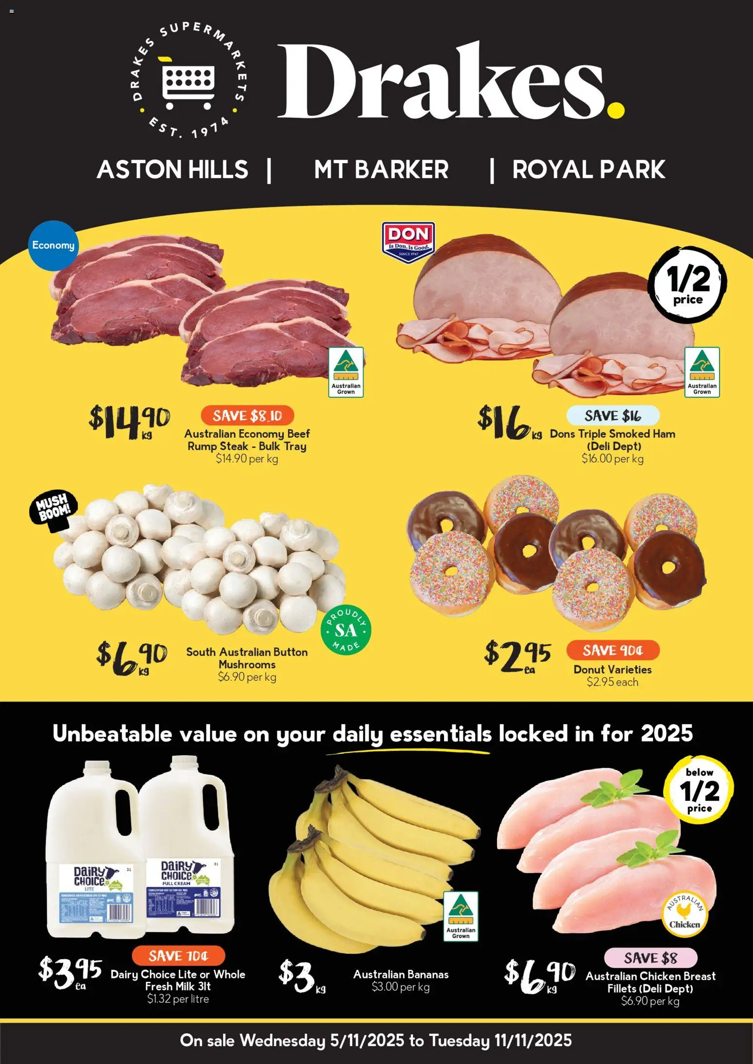 Preview of catalogue Aston Hills, Mt Barker & Royal Park SA from shop Drakes valid 05/11/2025