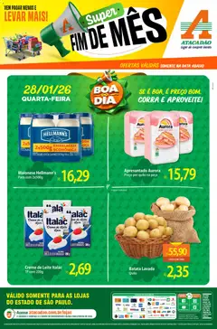 Pré-Visualização do folheto "Ofertas - SP" da loja Atacadão válido a partir de 28/01/2026