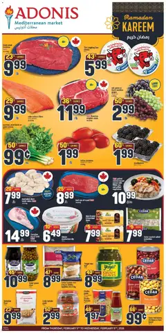 Preview of leaflet Weekly Flyer from shop Adonis is valid from Feb 05, 2026