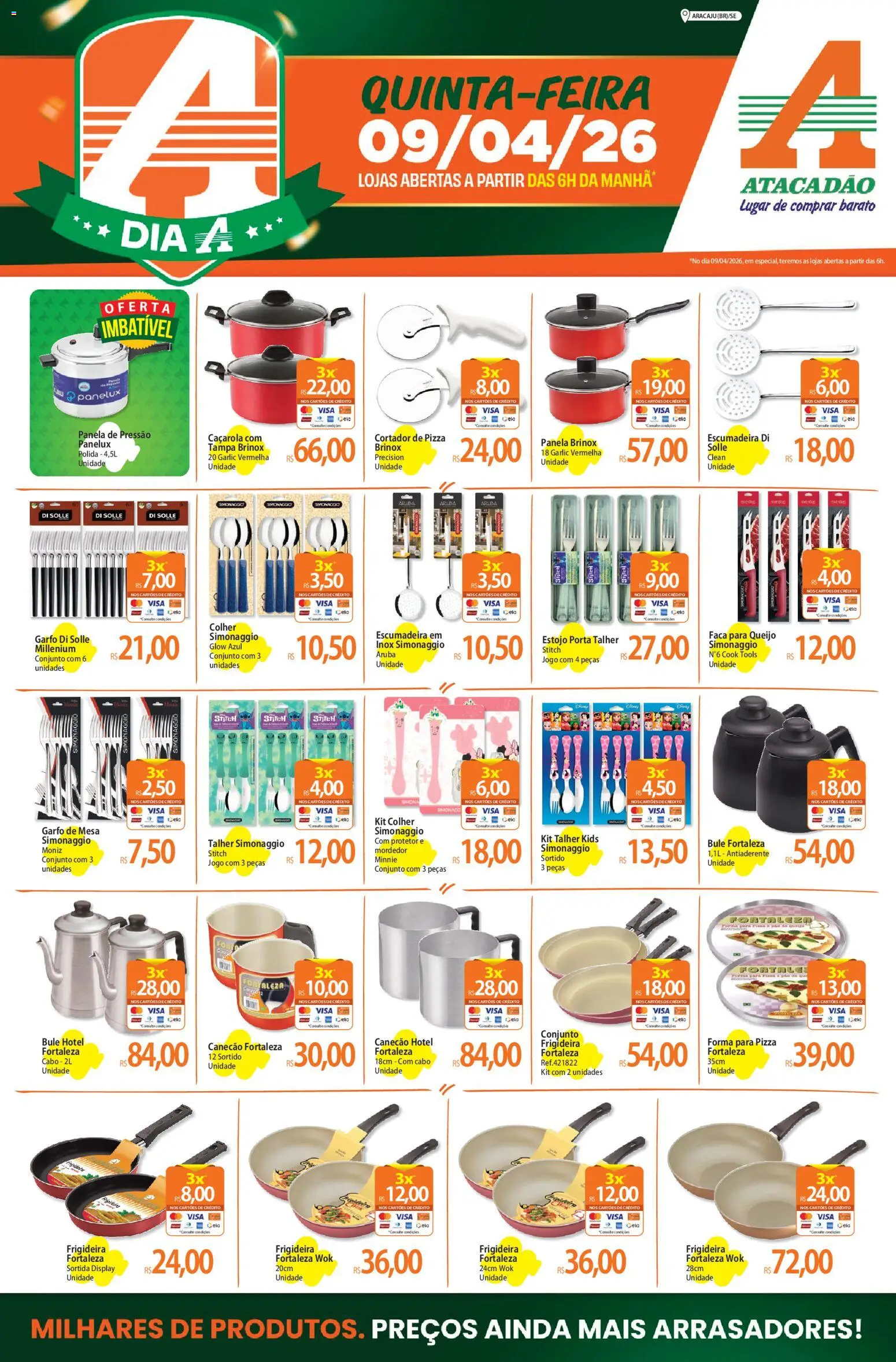 Pré-Visualização do folheto "Atacadão ofertas - SE" da loja Atacadão válido a partir de 09/04/2026