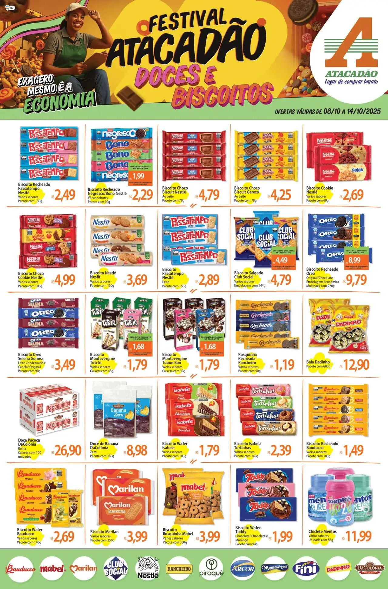 Atacadão folheto "Ofertas - RS" válido a partir de 08/10/2025 - número de página 1