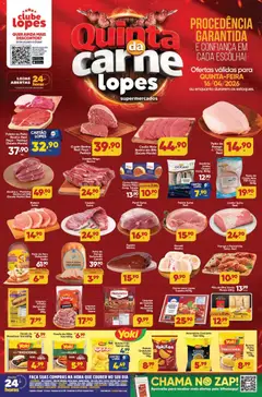Pré-Visualização do folheto "Lopes Supermercados - Ofertas da semana" da loja Lopes Supermercados válido a partir de 16/04/2026