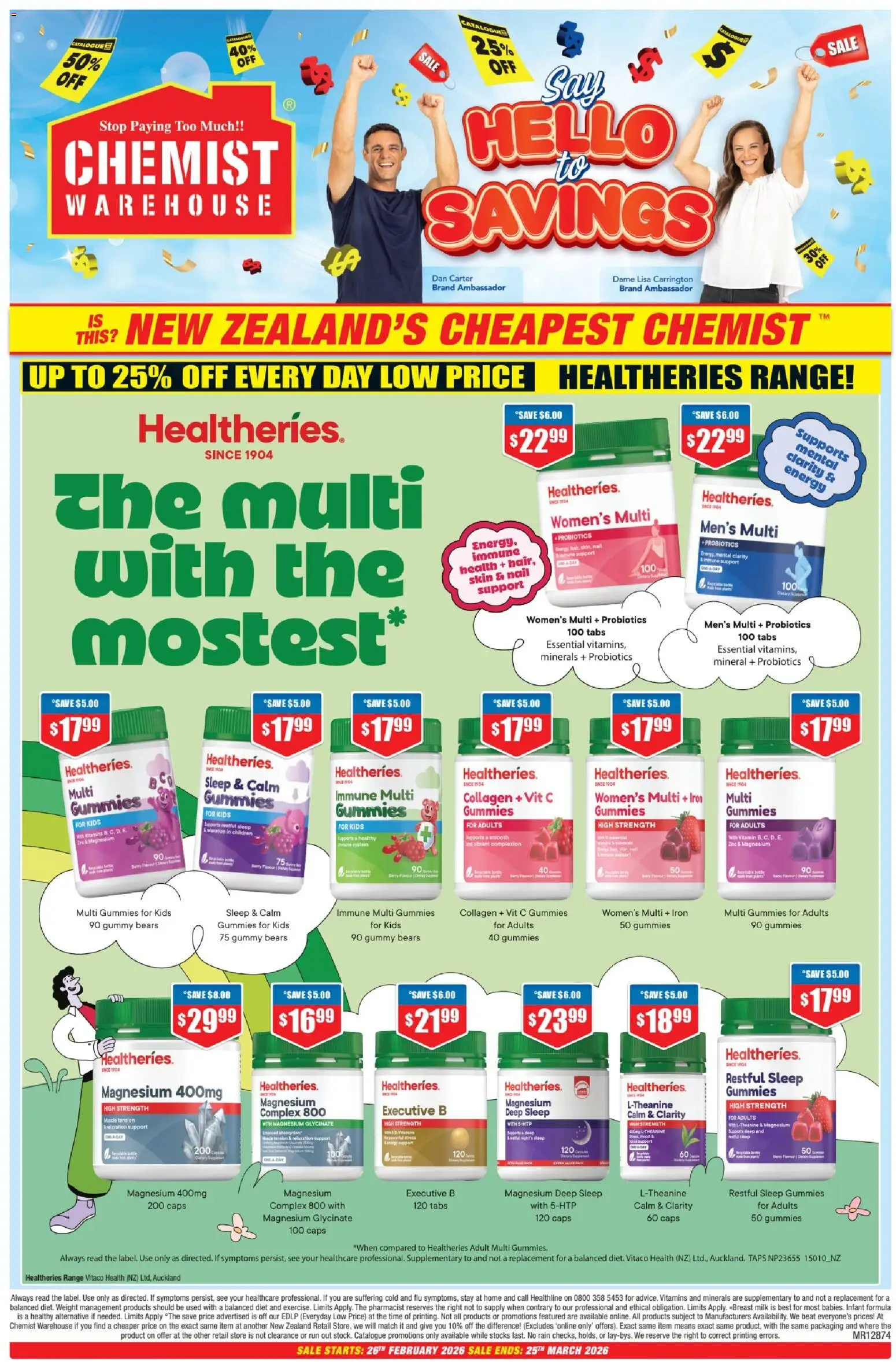 Preview of catalogue Catalogue from shop Chemist Warehouse valid 26 Feb 2026