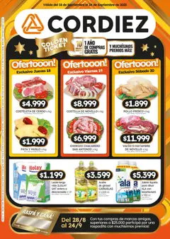 Vista previa del folleto de la tienda Cordiez válido desde el 18/09/2025 