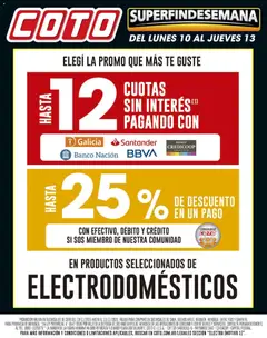 Vista previa del folleto de la tienda Coto válido desde el 10/11/2025 