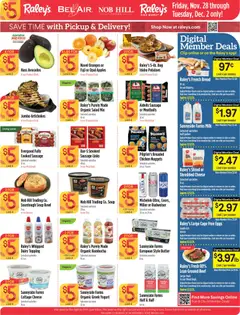 Ad Preview of Raley's Weekly Ad from 11/28/2025 | Page: 1