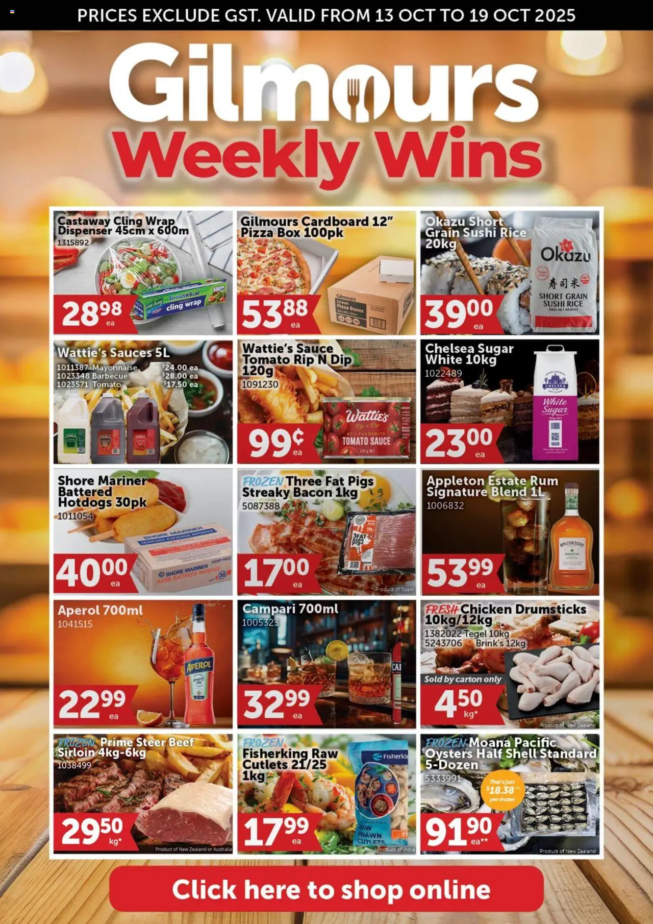Catalogue Gilmours catalogue valid from 13 Oct 2025 - page 1