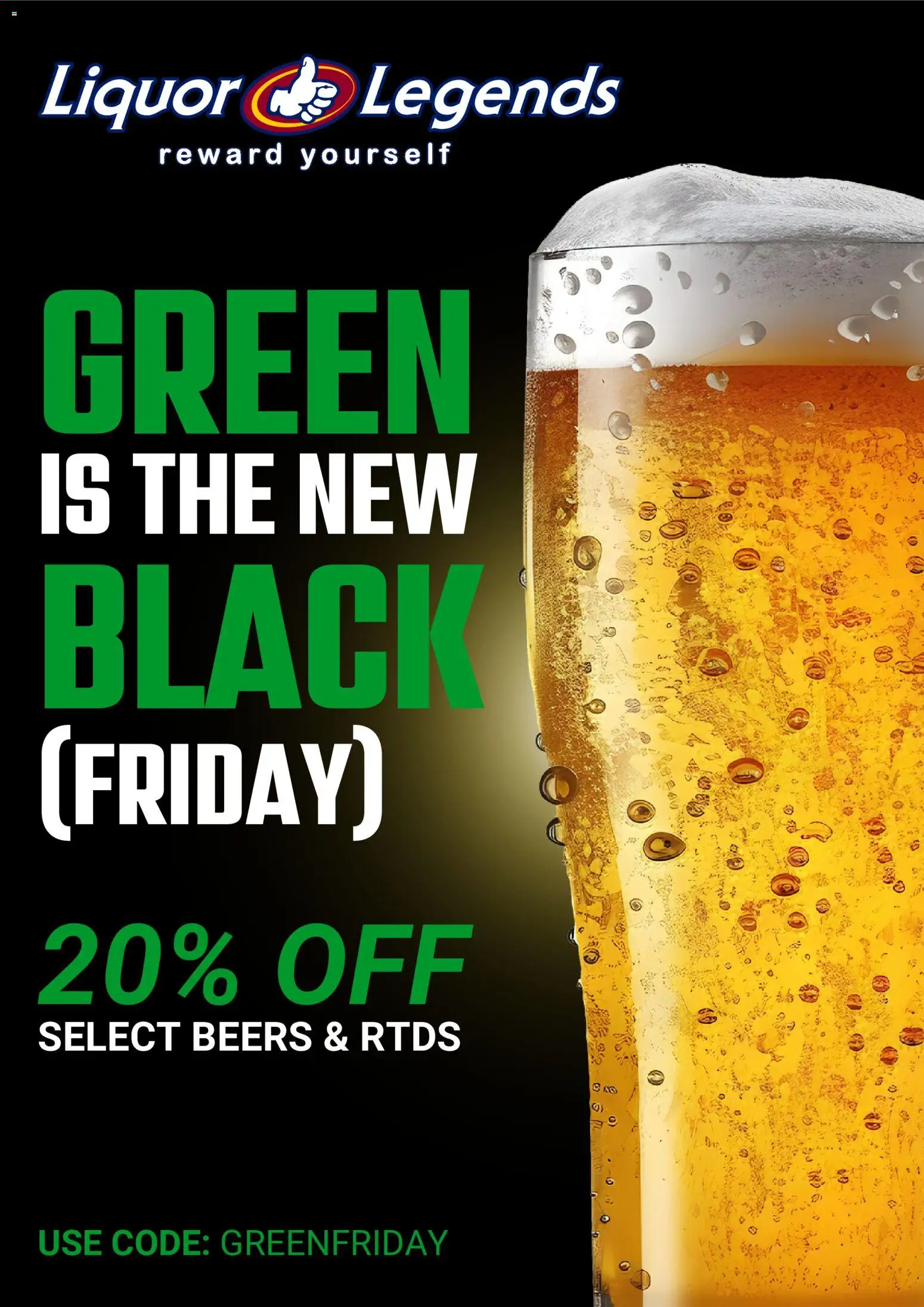 Preview of catalogue Black Friday from shop Liquor Legends valid 21/11/2025