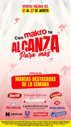 Vista previa del folleto de la tienda Makro válido desde el 21/08/2025 