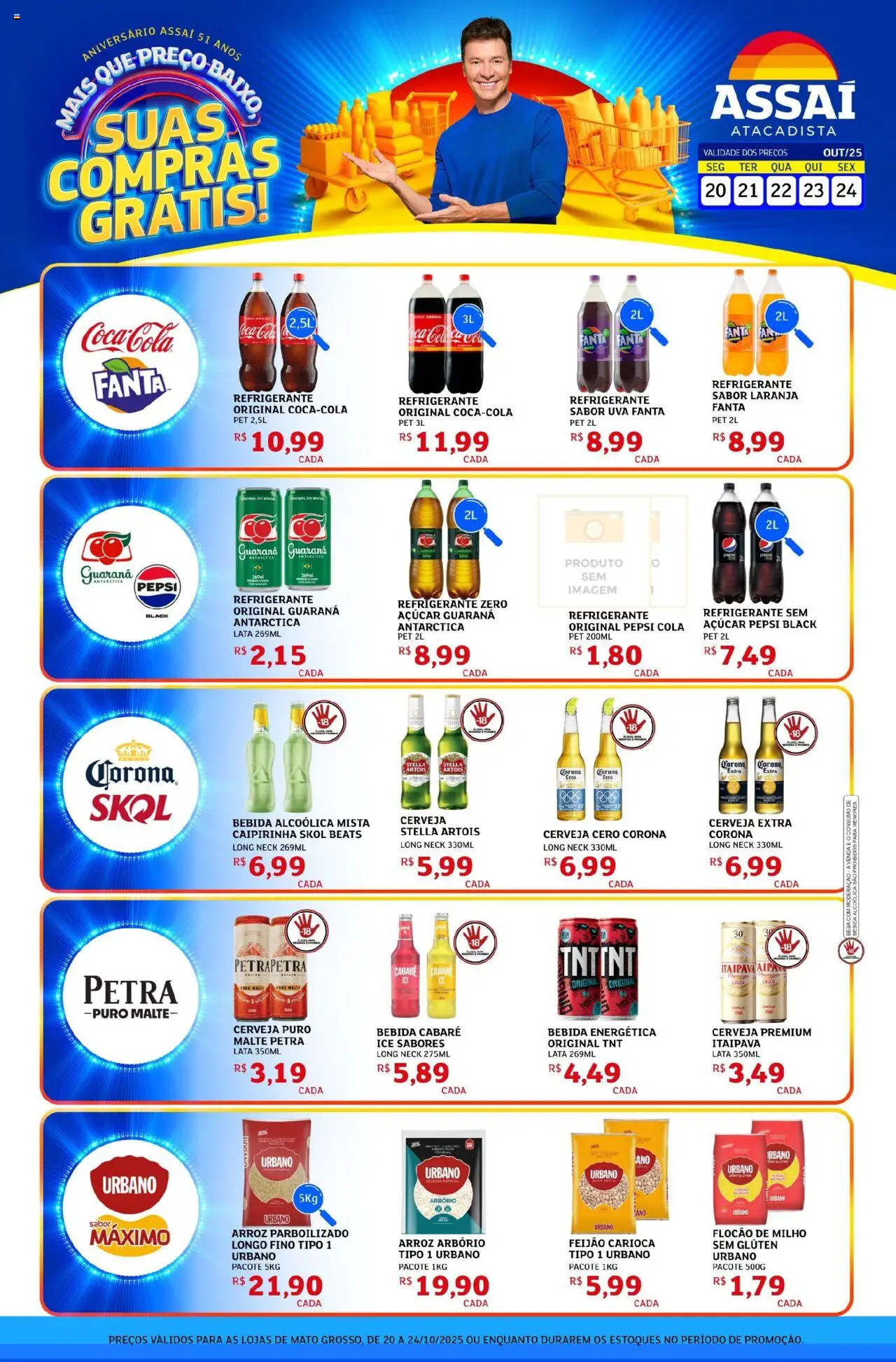 Assaí Atacadista folheto "Encarte - MT" válido a partir de 20/10/2025 - número de página 1