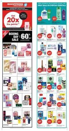 Un aperçu du dépliant Weekly flyer / circulaire du magasin Shoppers est valide à partir 26 déc. 2025