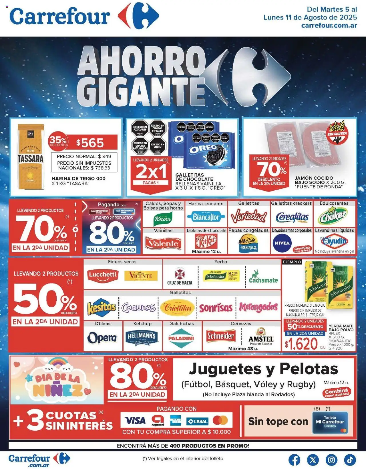 Carrefour Ofertas del 05/08/2025 >> Catálogo