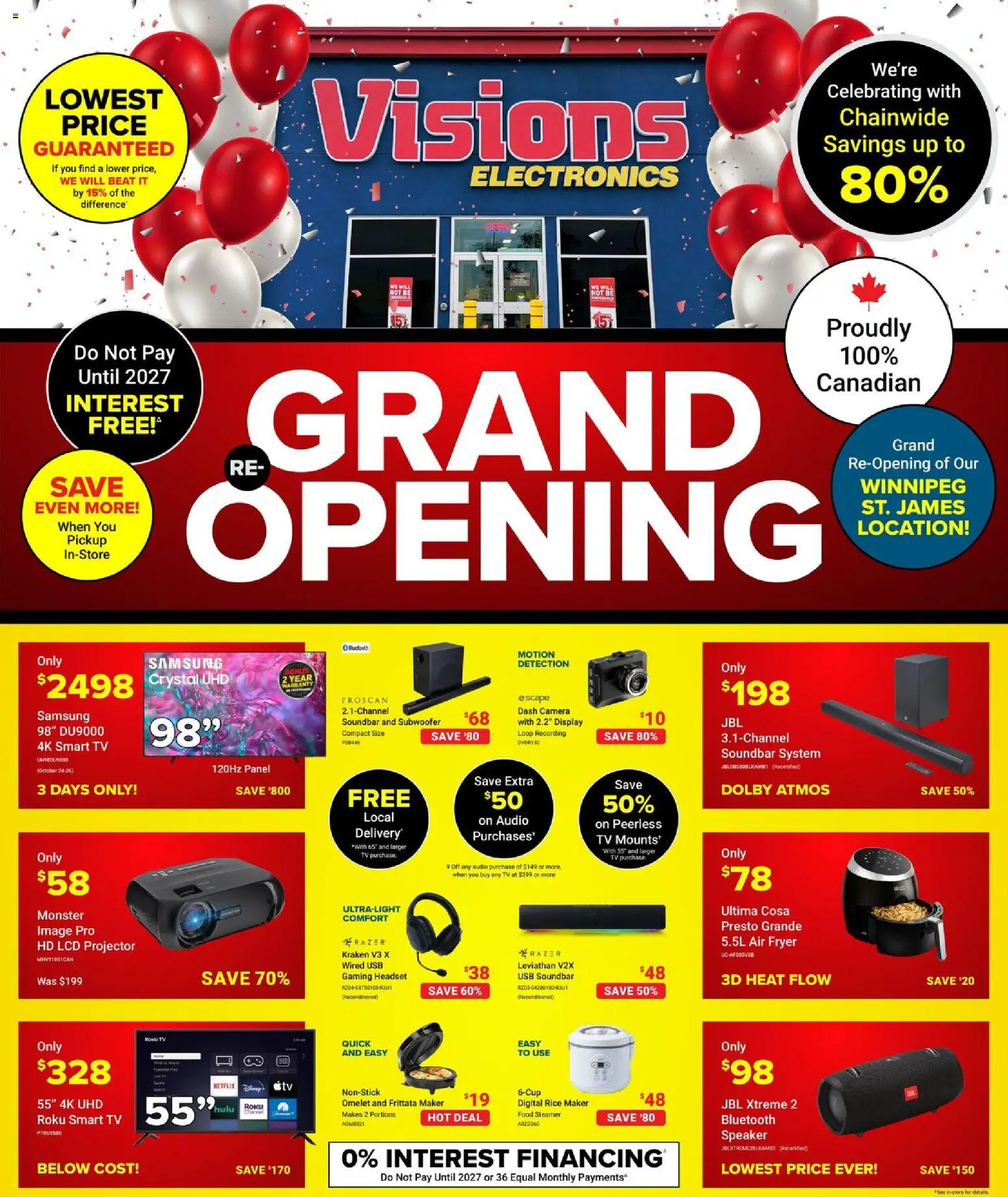 Visions flyer valid from Oct 24, 2025 - page number 1