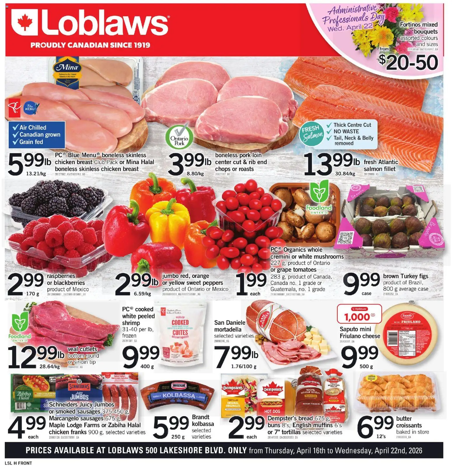 Preview of leaflet Loblaws flyer - ON from shop Loblaws is valid from Apr 16, 2026