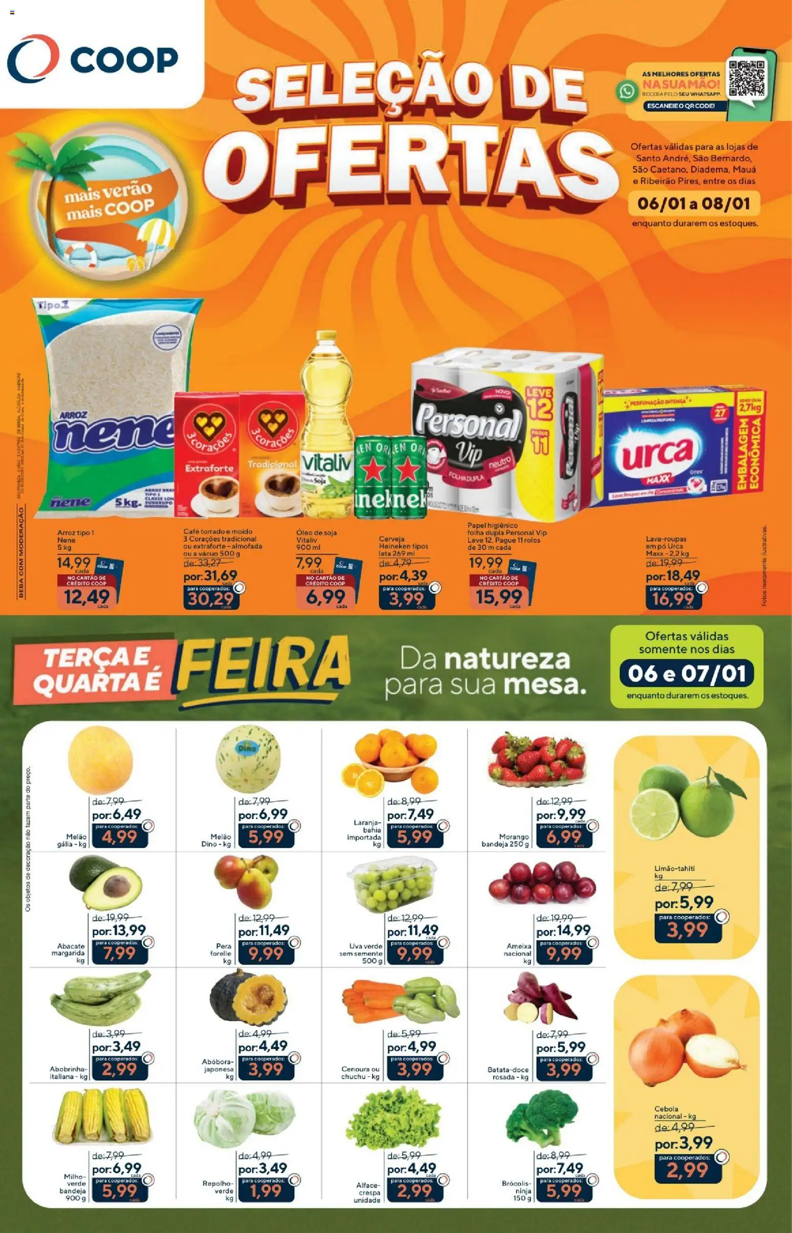 Pré-Visualização do folheto "Ofertas Seleção " da loja Coop válido a partir de 06/01/2026