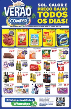 Pré-Visualização do folheto "Ofertas da semana" da loja Comper válido a partir de 19/01/2026