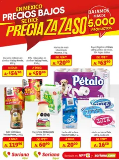 Vista previa las ofertas de la tienda Soriana - Preciazazaso Híper: Frontera Chih, Coah, Tamaulipas desde el 11/12/2025 