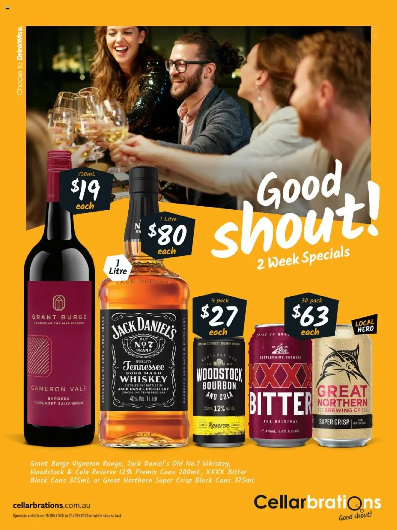 Cellarbrations catalogue valid from 11/08/2025 - page 1