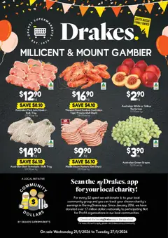 Preview of catalogue Millicent & Mount Gambier from shop Drakes valid 21/01/2026