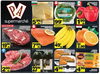 Preview of leaflet Pa Supermarché weekly flyer / circulaire from shop Pa Supermarché is valid from Mar 09, 2026