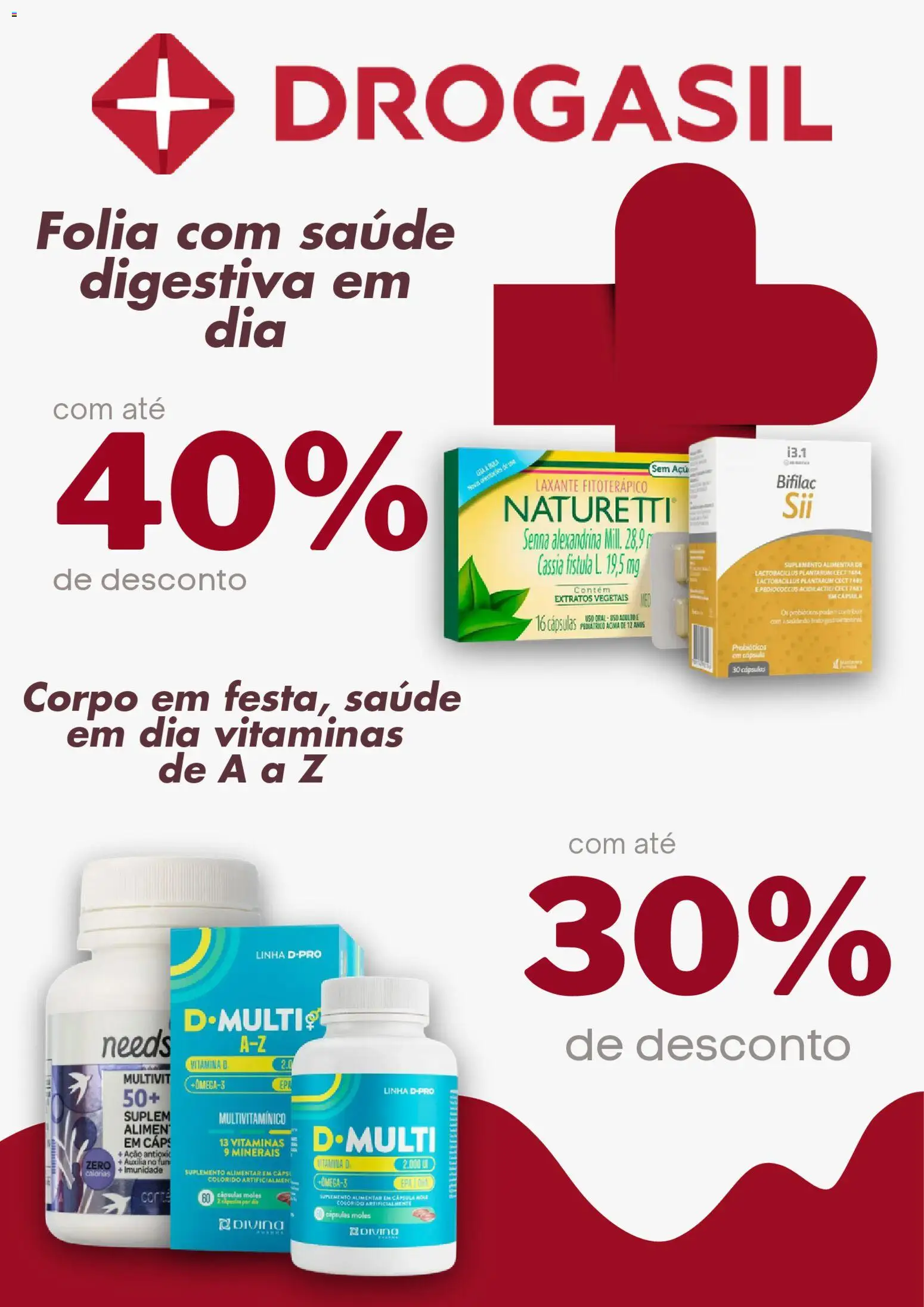 Pré-Visualização do folheto "Catálogo atual" da loja Drogasil válido a partir de 09/02/2026