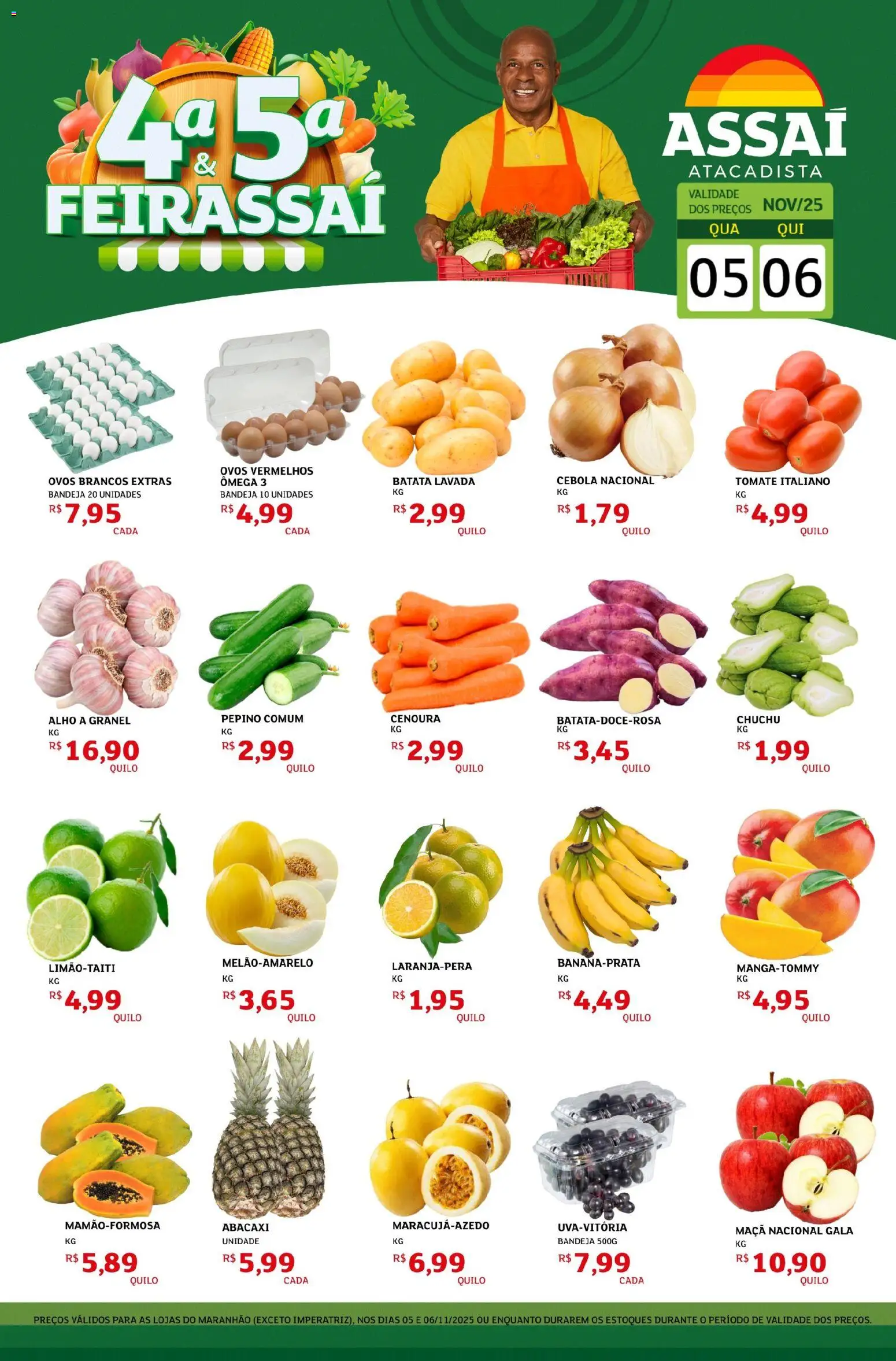 Pré-Visualização do folheto "Encarte - MA" da loja Assaí Atacadista válido a partir de 05/11/2025