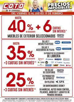 Vista previa del folleto de la tienda Coto válido desde el 13/02/2026 