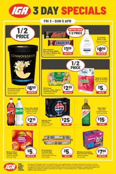 Preview of catalogue IGA 3 Days Specials WA from shop IGA valid 03/04/2026