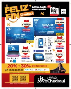 Vista previa las ofertas de la tienda Chedraui - Buen Fin desde el 13/11/2025 