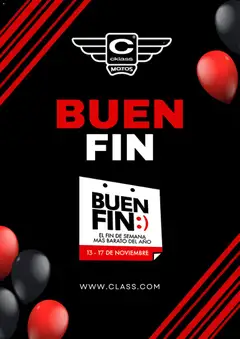 Vista previa las ofertas de la tienda Cklass - Buen Fin aviso desde el 07/11/2025 