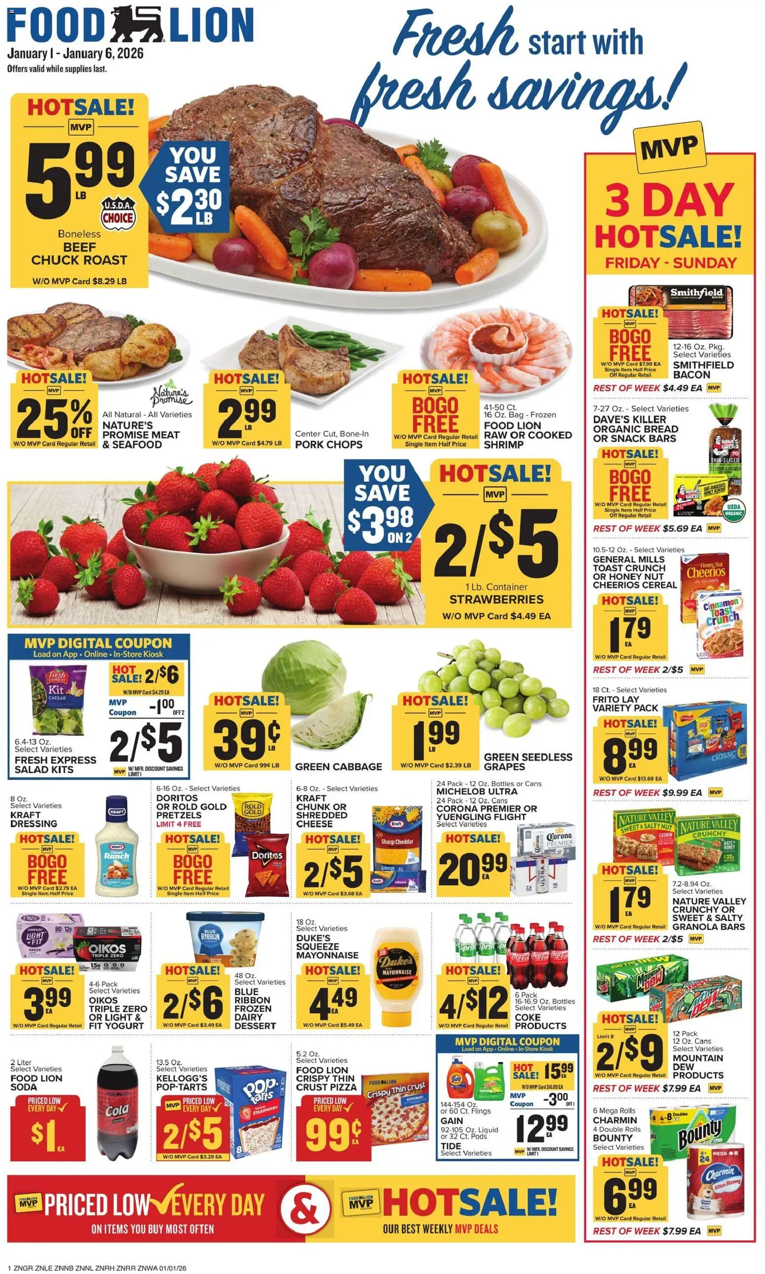 Ad Preview of Food Lion Weekly Ad from 01/01/2026