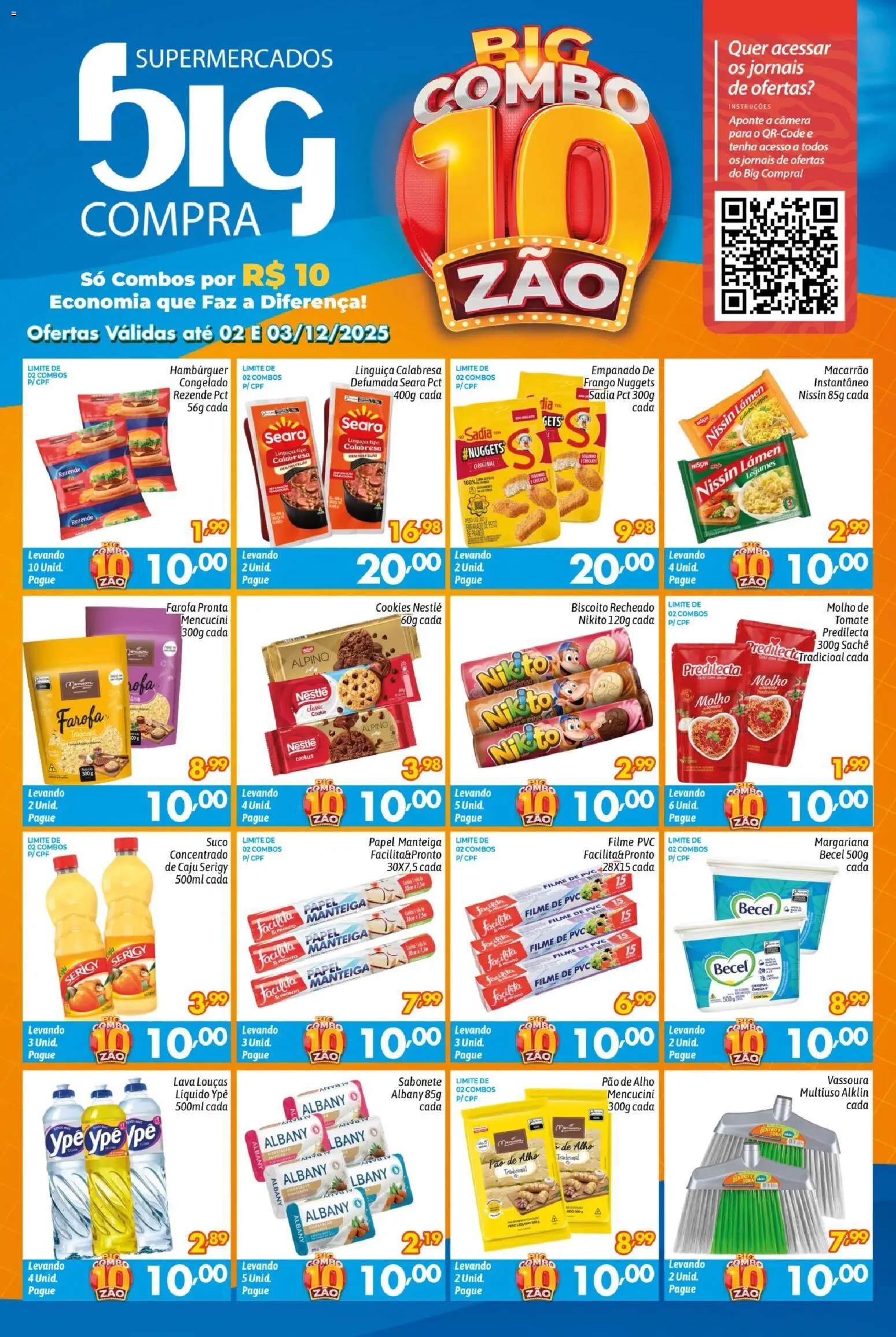 Pré-Visualização do folheto "Ofertas da semana" da loja Big Compra válido a partir de 02/12/2025