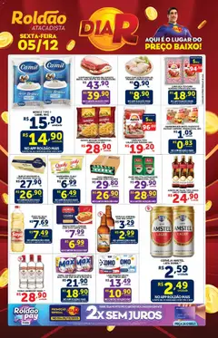 Pré-Visualização do folheto "Ofertas Dia R + Final de Semana Arrasador" da loja Roldão válido a partir de 05/12/2025